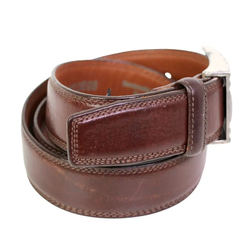 BRIGHTON BROWN GENUINE LEATHER 1 1/4